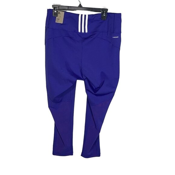 NWT ADIDAS Believe This 2.0 Prime Blue 7/8 Leggings - Blue/reddish - Size: 2X - Picture 10 of 12